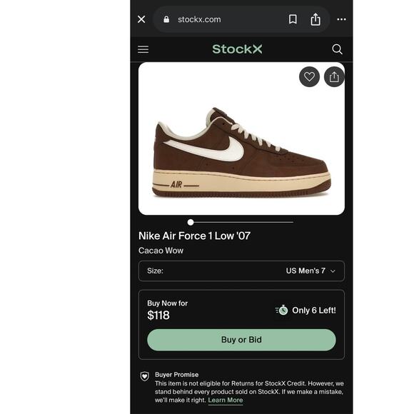 Nike Airforce 1 ‘07 - Picture 5 of 5